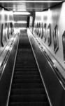 Escalator, Mongkok MTR Station, Hong Kong